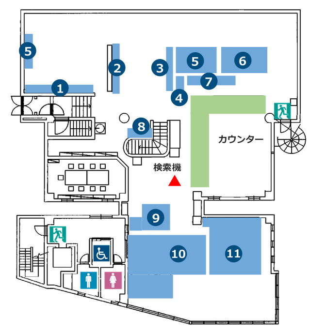2F見取り図
